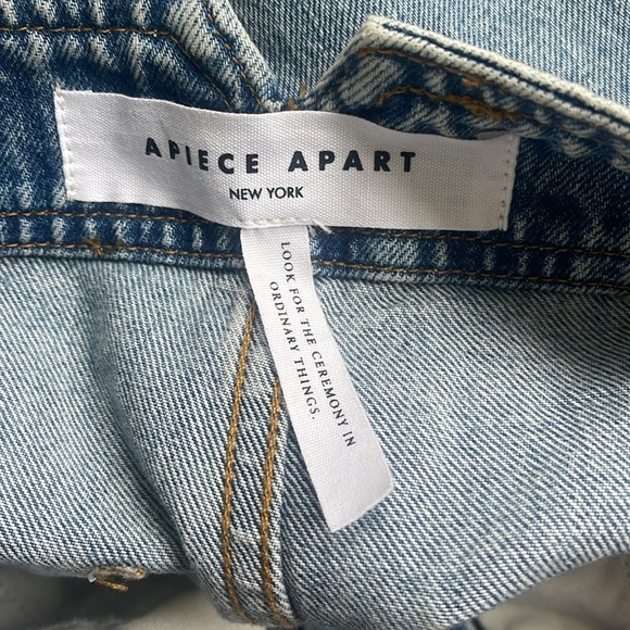 Apiece Apart Wide Leg MERIDIAN Jeans - Picture 6 of 8